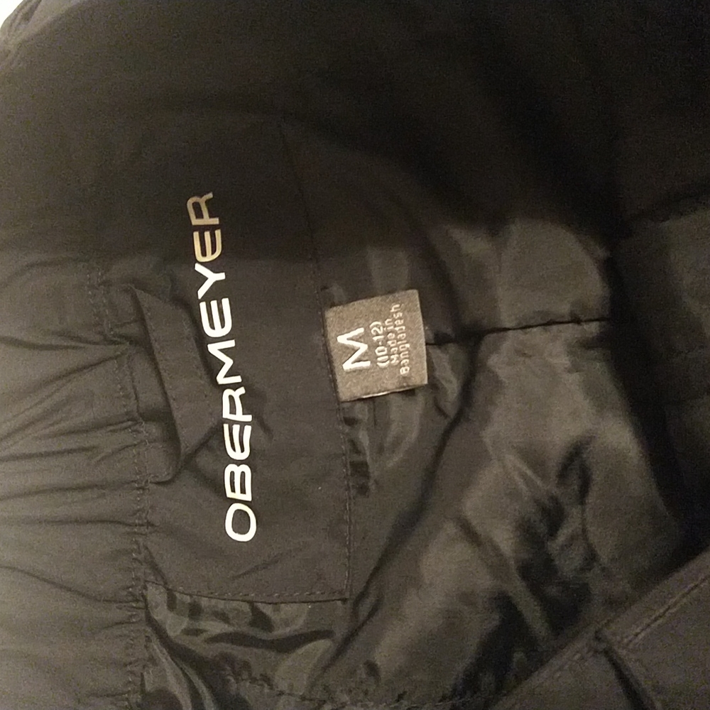 Obermeyer winter sport snow pants size M (10-12) boys/girls